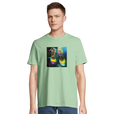 Adventurous - "Dancing in Colours" T-shirt frozen green 4