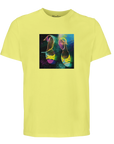 Adventurous - "Dancing in Colours" T-shirt Light Yellow 1