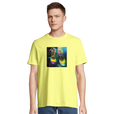 Adventurous - "Dancing in Colours" T-shirt Light Yellow 4