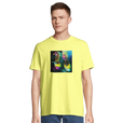 Adventurous - "Dancing in Colours" T-shirt Light Yellow 4