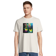 Adventurous - "Dancing in Colours" T-shirt Off White 4
