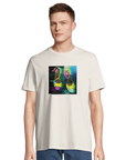 Adventurous - "Dancing in Colours" T-shirt Off White 4
