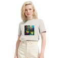 Adventurous - "Dancing in Colours" T-shirt Off White 6
