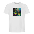 Adventurous - "Dancing in Colours" T-shirt White 1