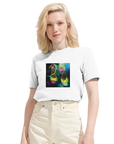 Adventurous - "Dancing in Colours" T-shirt White 6