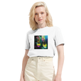 Adventurous - "Dancing in Colours" T-shirt White 6