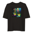 Adventurous - "Dancing in Colours" T-shirt Deep Black 1