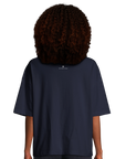 Adventurous - "Dancing in Colours" T-shirt French Navy 5