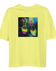 Adventurous - "Dancing in Colours" T-shirt Light Yellow 1