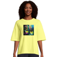 Adventurous - "Dancing in Colours" T-shirt Light Yellow 4
