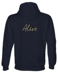 Alive - "Moving Smiles" Hoodie French Navy XS 50