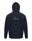 Alive - "Moving Smiles" Hoodie French Navy XS 40