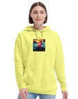Alive - "Moving Smiles" Hoodie Light Yellow XS 48