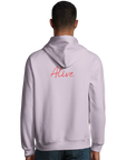 Alive - "Moving Smiles" Hoodie lilak XS 47