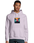 Alive - "Moving Smiles" Hoodie lilak XS 46