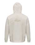 Alive - "Moving Smiles" Hoodie Off White XS 10