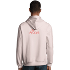 Alive - "Moving Smiles" Hoodie Pale Pink XS 6