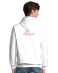 Alive - "Moving Smiles" Hoodie White XS 27
