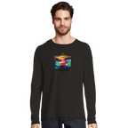 Alive - "Moving Smiles" Long sleeve Deep Black XS 3