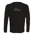 Alive - "Moving Smiles" Long sleeve Deep Black XS 2