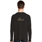 Alive - "Moving Smiles" Long sleeve Deep Black XS 4