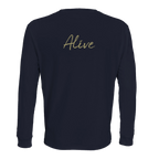 Alive - "Moving Smiles" Long sleeve French Navy XS 3