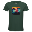Alive - "Moving Smiles" T-shirt Bottle Green 1