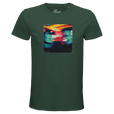 Alive - "Moving Smiles" T-shirt Bottle Green 1