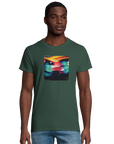 Alive - "Moving Smiles" T-shirt Bottle Green 4