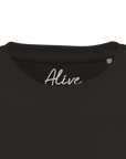 Alive - "Moving Smiles" T-shirt Deep Black 2