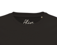 Alive - "Moving Smiles" T-shirt Deep Black 2