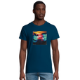 Alive - "Moving Smiles" T-shirt denim 4