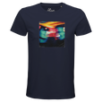 Alive - "Moving Smiles" T-shirt French Navy 1