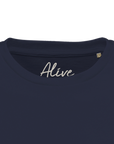 Alive - "Moving Smiles" T-shirt French Navy 2