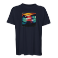 Alive - "Moving Smiles" T-shirt French Navy 1