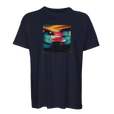 Alive - "Moving Smiles" T-shirt French Navy 1