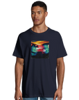 Alive - "Moving Smiles" T-shirt French Navy 4