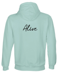 Alive - "Moving Smiles" Hoodie arctic blue 2