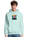 Alive - "Moving Smiles" Hoodie arctic blue 3