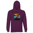 Alive - "Moving Smiles" Hoodie astral purple 1
