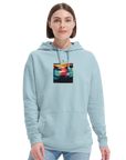 Alive - "Moving Smiles" Hoodie creamy blue 5