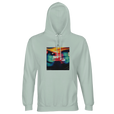 Alive - "Moving Smiles" Hoodie creamy green 1