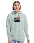 Alive - "Moving Smiles" Hoodie creamy green 5