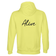 Alive - "Moving Smiles" Hoodie Light Yellow 2