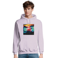 Alive - "Moving Smiles" Hoodie lilak 3