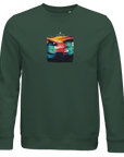 Alive „Moving Smiles“ Sweatshirt Bottle Green , 22