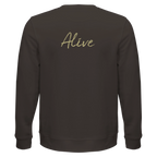 Alive - "Moving Smiles" Sweatshirt deep charcoal grey XS 2