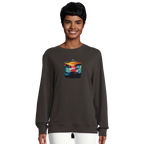 Alive - "Moving Smiles" Sweatshirt deep charcoal grey XS 5