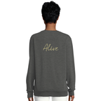 Alive - "Moving Smiles" Sweatshirt Grey Melange XS 6