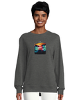 Alive „Moving Smiles“ Sweatshirt Grey Melange 38